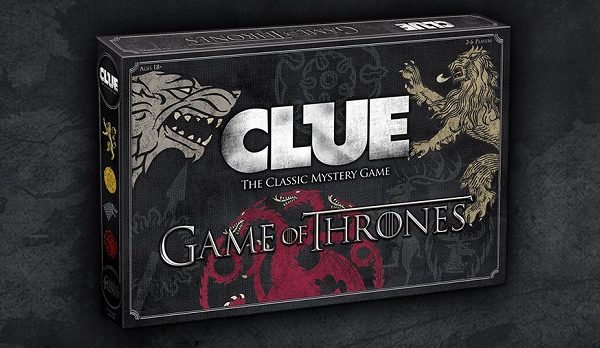 Game of Thrones CLUEDO: il gioco da tavolo ufficiale!